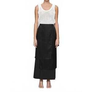 NEW MARLE onda skirt in black
